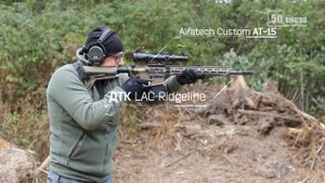 AR-15 от Alfatech Custom .223Rem. ДТК L.A.C.. Прицел Vector Optics. Кронштейн AeroPrecision.