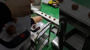 6 .YC-170 Encrusting Machine Operation: Product  Weight Checking