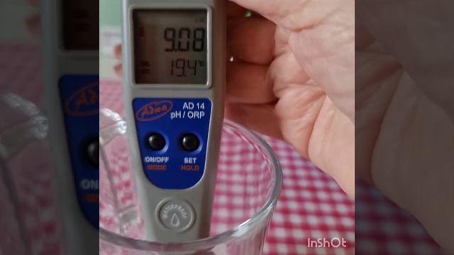 ЗАРЯД ВОДЫ с Корал-Майн в металлическом термосе: ЗАМЕРЫ ОВП и pH в течение дня