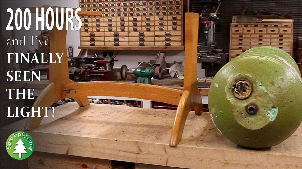 Epic UpCycling - Люстра в стиле "Стимпанк" из лома