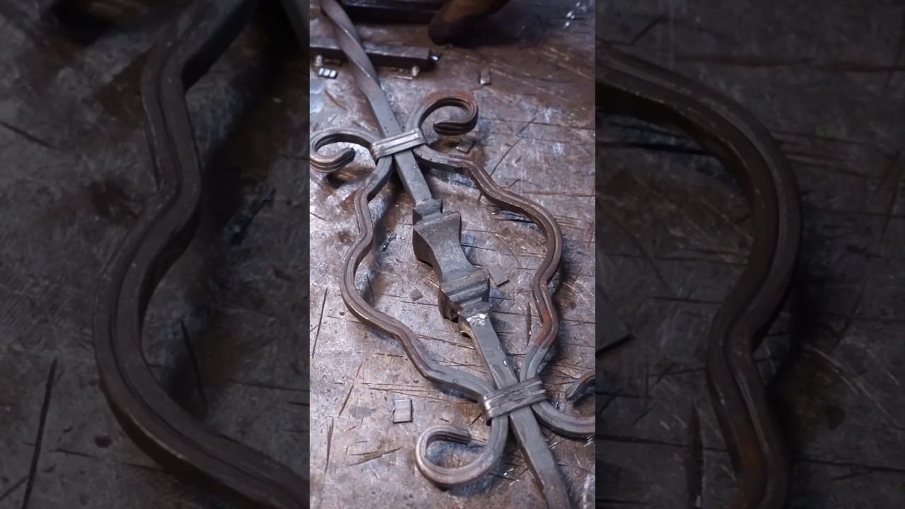 Изготовление кованых элементов забора. Ковка, сварка и сборка.