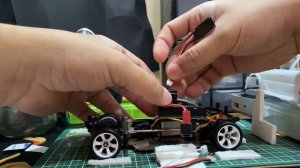 K969/989 RWD conversion Part 1. Gyro installation and setup. Dumborc G01 Gyro