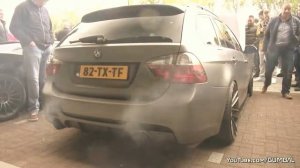 видео "выхлоп на бмв"