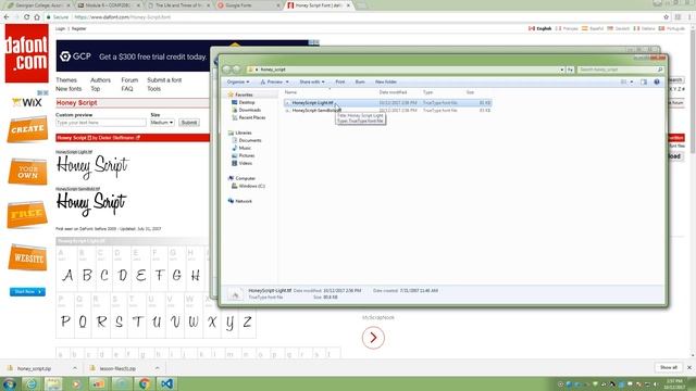 COMP2081 Module 6 - Web Fonts (Fall 2017) смотреть онлайн