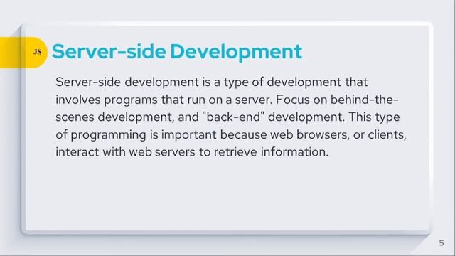 What is Sever Side VS Client Side Programming || Frontend VS Backend Programming