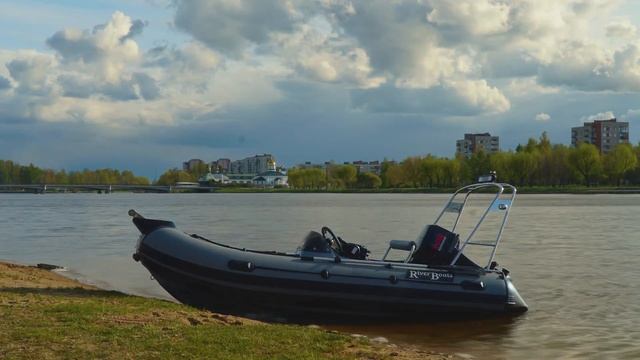 Самый лучший РИБ (RIB) в России, RiverBoats RB 380 R, лодка пвх смотреть онлайн