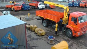 Бортовой Камаз 43253 с КМУ Soosan SCS 513