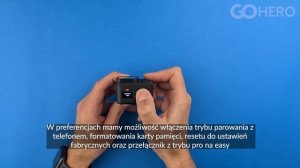 GoPro HERO 11 Black Mini - Obsługa kamery przyciskami GoHERO