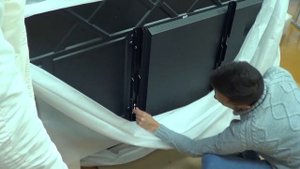 Сборка стойки для интерактивной панели Jeminico JQ75MW