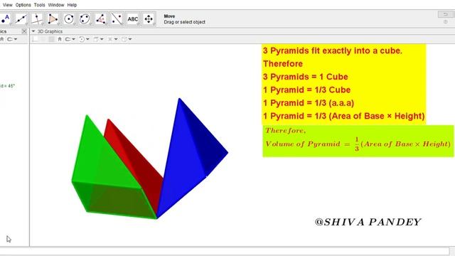 volume of Pyramid ggb 6 1 2020 12 35 37 PM смотреть онлайн