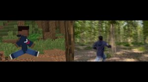 Siren Head 2 - Minecraft Horror Film side-by-side comparison