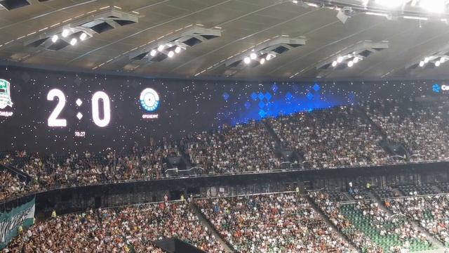 Краснодар - Оренбург 2:0 Самая длинная волна за последнее 5лет!