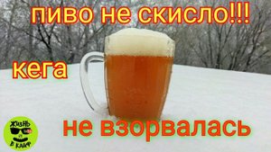 Розлив и принудительная карбонизация пива углекислотой.