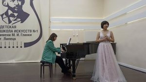 М. Ипполитов-Иванов "Весной" из цикла “Четыре провансальские песни”