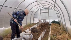 ВЫХОДНЫЕ В ДЕРЕВНЕ 🏡. НАЧАЛИ ДЕМОНТАЖ СТАРОГО САРАЯ.