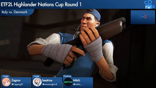 [TF2] Denmark vs. Italy - ETF2L Highlander Nations Cup Round 1 смотреть онлайн