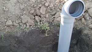 Траншея для инжира с подогревом грунта