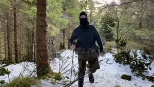 Mors Kochanski Bushcraft And Survival Fire | Winter Conditions | Norway Wilderness Adventure