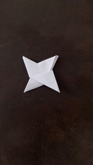 Как сделать сюрикен из бумаги А4