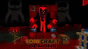 Обзор модов Хоррор Соник - SoniCraft Demons