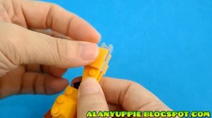 Tutorial: Lego Creator 31112 Wild Lion alternate design Transformer Benatar Ship