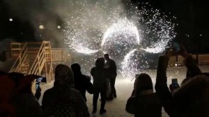 Пиротехнические вертушки на 3 фонтана