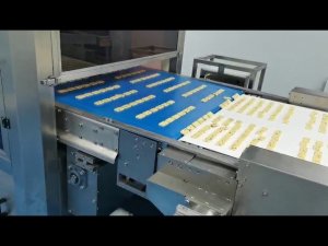 Full Automatic Ultrasonic Cutter Ice Box Cookies Production Line