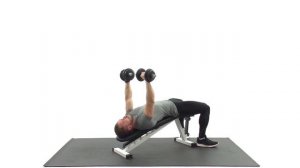 #6 Разведение гантелей лежа вниз головой. Тренируем низ грудных мышц.