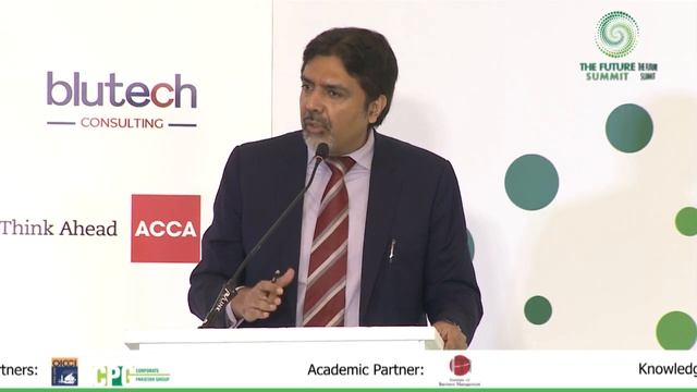 Talk by Saquib Ahmed Country Managing Director SAP Pakistan  THE FUTURE SUMMIT 2020