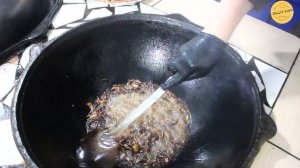 Choyxona Palov tayyorlash | Готовим рис | Cooking rice