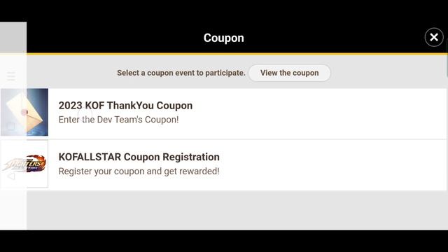 「KOF ALL STAR」Free 2023 Rubies (Coupon Code) Early Spring Event @kofytc