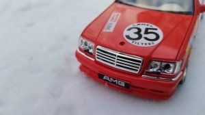 Обзор Mercedes-Benz S class,  W140 в масштабе 1:24
