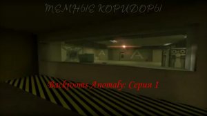 Backrooms Anomaly | Темные Коридоры. 1 серия. KippoDBG
