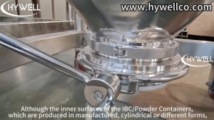 Powder Transfer Tank / IBC Powder Container from Hywell