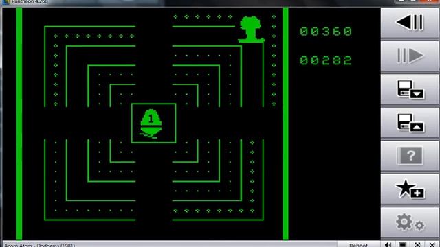 Dodgems - Acorn Atom - emulador Pantheon 4.268 - probado en Windows 7 x64 смотреть онлайн