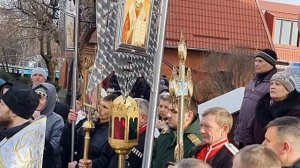 19.01.2025 #КРЕЩЕНИЕ Господа Бога и Спаса нашего Иисуса Христа #Храм Сергия Радонежского