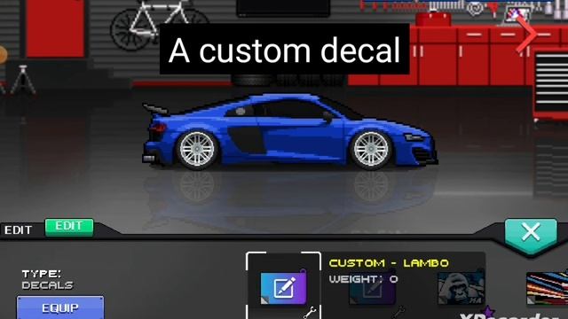 How to make DIY bugatti veyron | pixel car racer