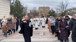 🕊 Крещение Господне в Горловке