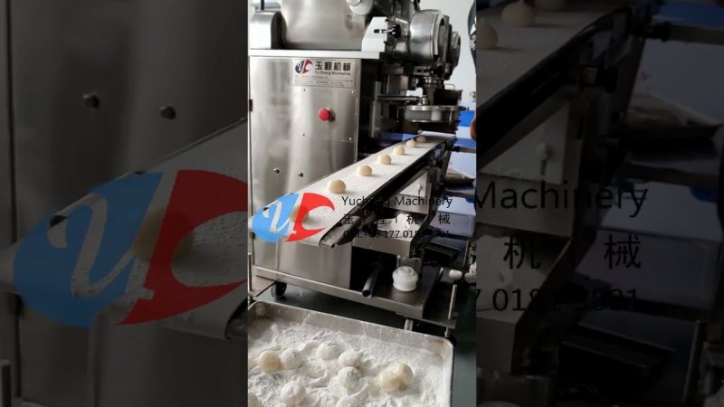 Industrial factory use daifuku mochi ice cream encrusting machine