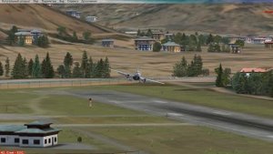 Посадка 737-600 NGX в самом сложном аэропорту мира Паро (Бутан)