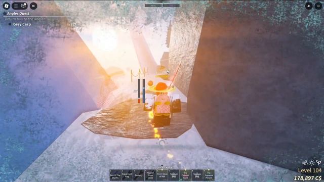 ЗАБРАЛСЯ НА САМУЮ БОЛЬШУЮ ГОРУ В ФИШ!  Как забраться на гору фиш? Roblox fisch! смотреть онлайн