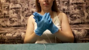 ASMR звуки рук👐🏻 и звуки перчаток🧤 / ASMR hand sounds👐🏻 and glove sounds🧤