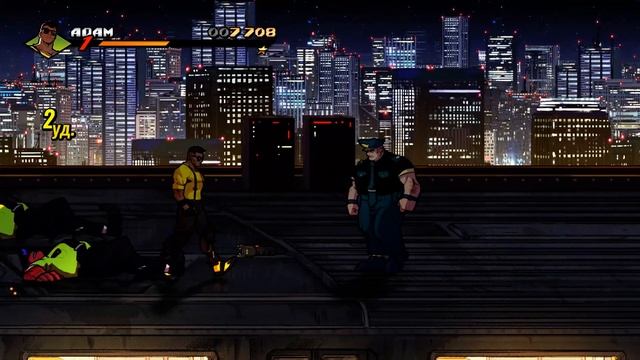 Street of Rage 4 прохождение. Акт 7. Сложность: для маньяков смотреть онлайн