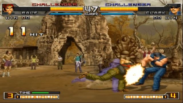 [TAS] Ralf VS Clark (KoF 2002 UM) смотреть онлайн