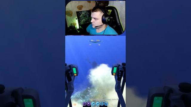 Первая встреча с Хелицератом | #subnautica #pashkapolter #chelicerate #левиафан #хелицерат