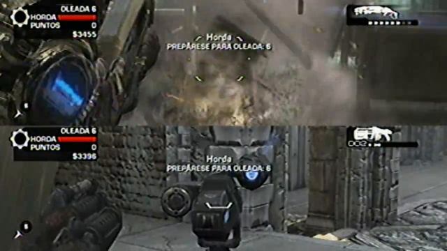 HORDA con mutadores Cabezón y Munición Infinita en Gears of War 3 смотреть онлайн