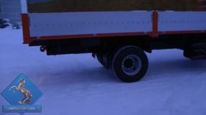 Бортовой Камаз-43253 с нестандартной, облегченной бортовой платформой