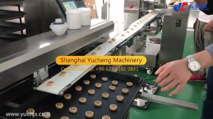 Round Shape Ice box cookies slicing cookies making machine