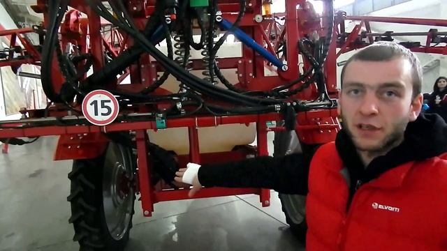 Обприскувач ТETIS 24. Завод ЕЛЬВОРТІ. Подорож на завод ELVORTI.