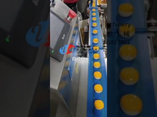 自动蛋黄酥生产线 Automatic Puff Pastry Egg wash brushing Sesame dusting spraying machine production line